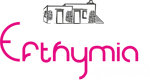 Το λογότυπο των Efthymia apartments στη Σίφνο