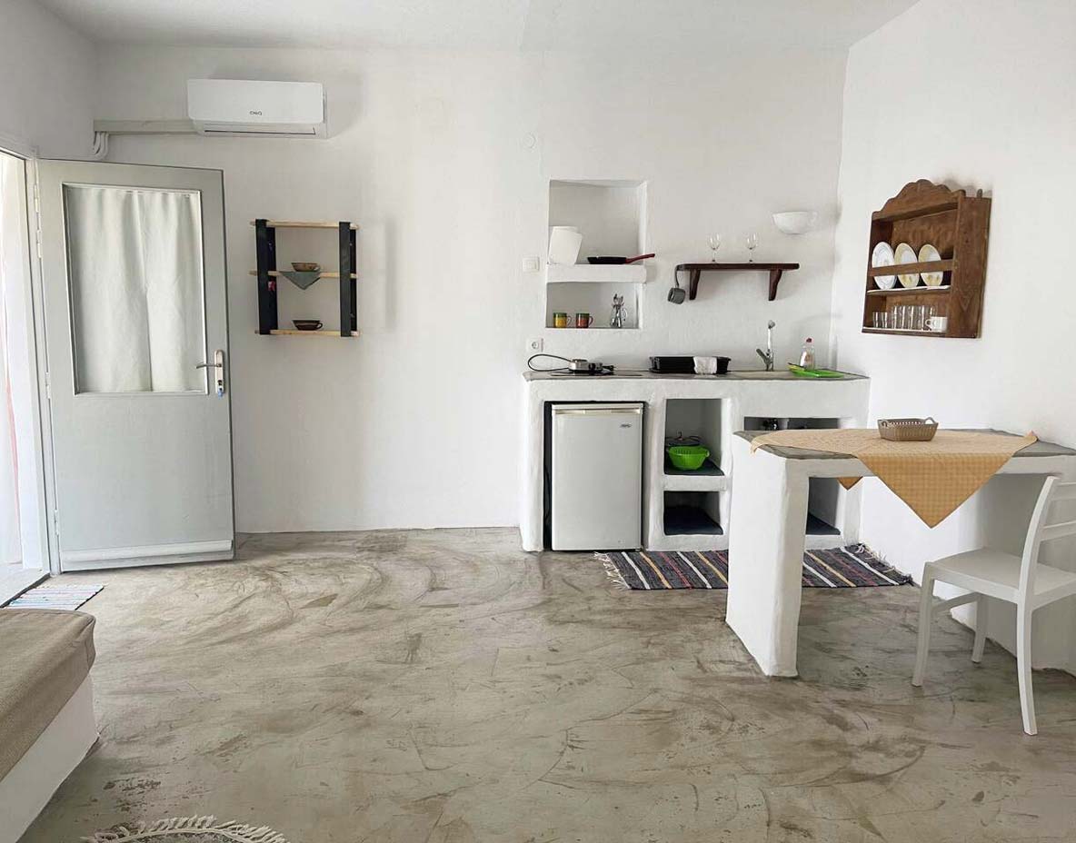 Η κουζίνα στο διαμέρισμα 3