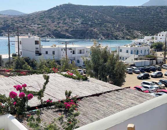 Μπαλκόνι με θέα στη θάλασσα